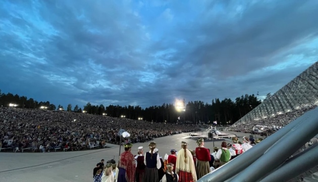 «Дударик» на фестивалі у Латвії виконав Гімн України із 15 тисячами хористів