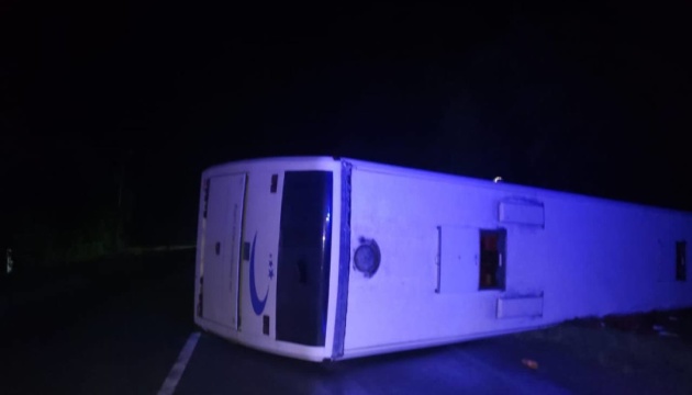 На Черкащині 23 людини постраждали внаслідок ДТП з автобусом