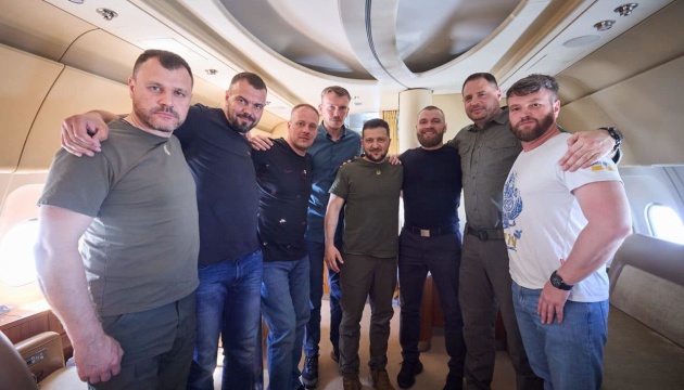 Командирів оборони «Азовсталі» повернули до України, коли з‘явилась така можливість – Єрмак