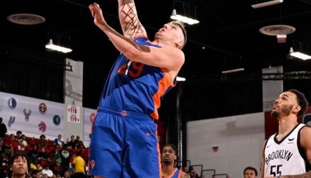 Дмитро Скапінцев зіграв другий матч за «Нью-Йорк» у Літній лізі НБА