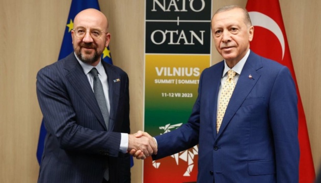 Мішель та Ердоган домовилися про пожвавлення відносин між Туреччиною і ЄС