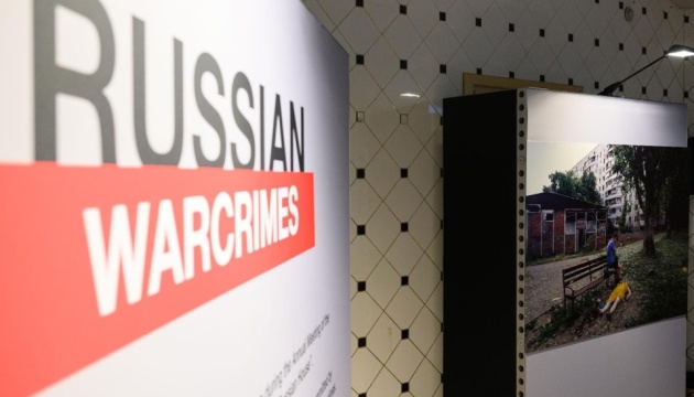 У Вільнюсі відкрили виставку про російські воєнні злочини в Україні
