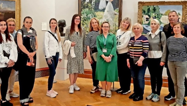 Представники Української дії в Ірландії відвідали Національну галерею в Дубліні