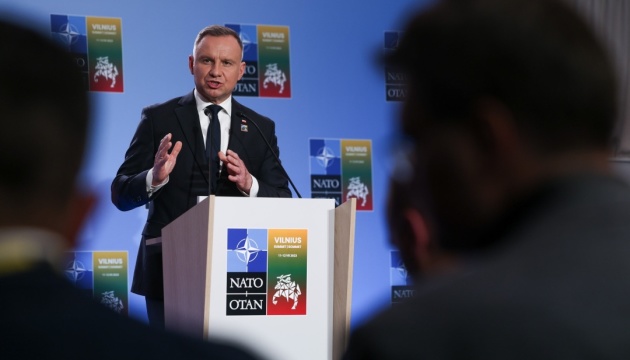 Дуда назвав два важливих рішення для України на саміті НАТО