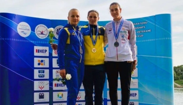 Українські каноїстки виграли «золото» та «срібло» у перший день Євро