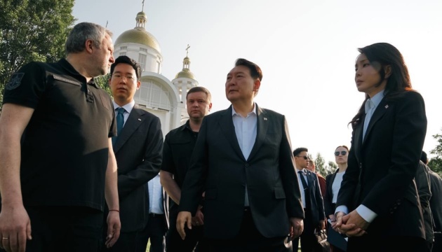 尹韓国大統領、ウクライナ訪問を開始