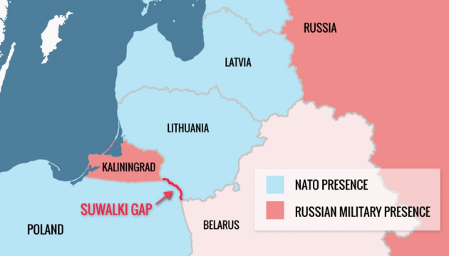 У Держдумі РФ погрожують «взяти» Сувальський коридор за допомогою «вагнерівців»