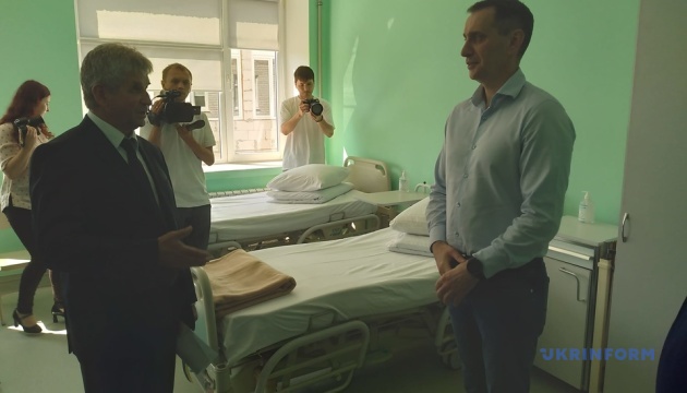 Ляшко відкрив у лікарні на Житомирщині відділення комплексної реабілітації