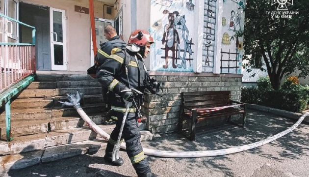 У Києві під час пожежі загинула людина 