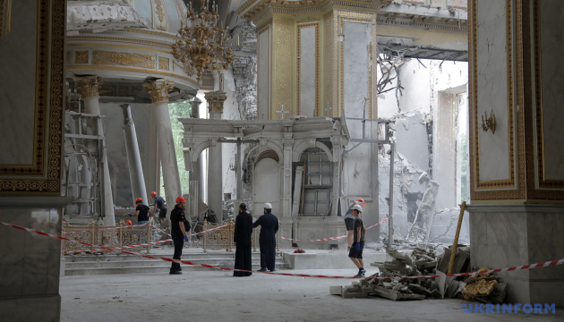 Україна й Італія обговорили відбудову Спасо-Преображенського собору в Одесі, пошкодженого росіянами