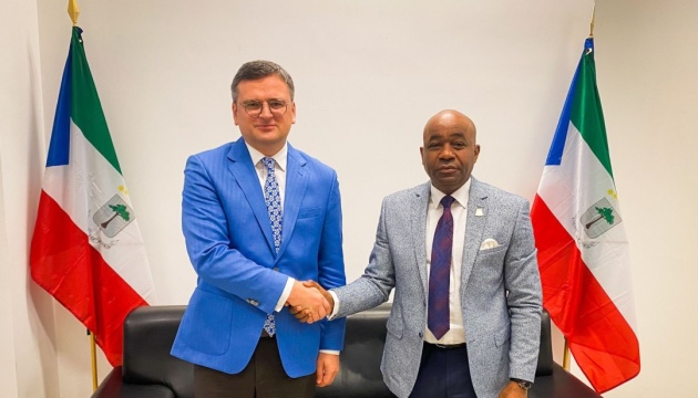 Kuleba vereinbart, Beziehungen zwischen Parlamenten der Ukraine und Äquatorialguineas auszubauen