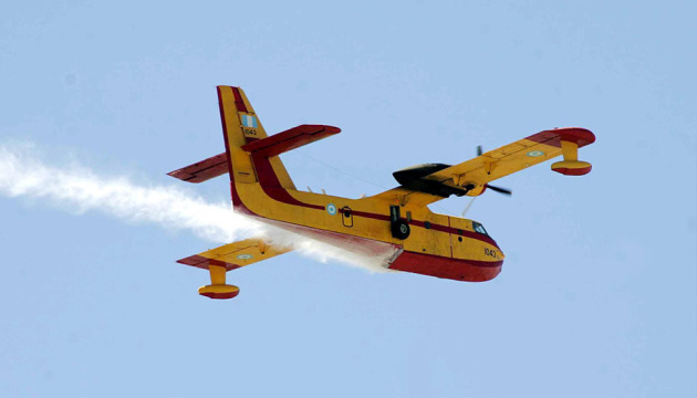 У Греції під час гасіння лісової пожежі розбився літак 