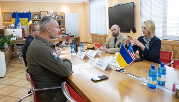 Kyiv mayor, U.S. ambassador discuss security, energy