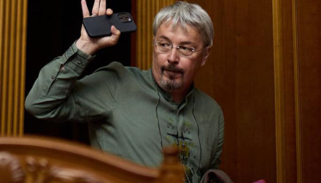 Parlament entlässt Kulturminister Olexandr Tkatschenko