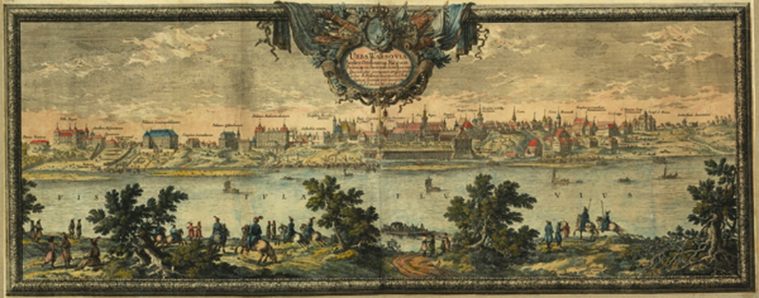 Едгар-Кирилл Дальберг, “Панорама Варшави”, 1656  р.