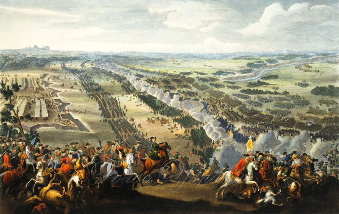 Дені Мартен, “Полтавська битва”, 1726 р.