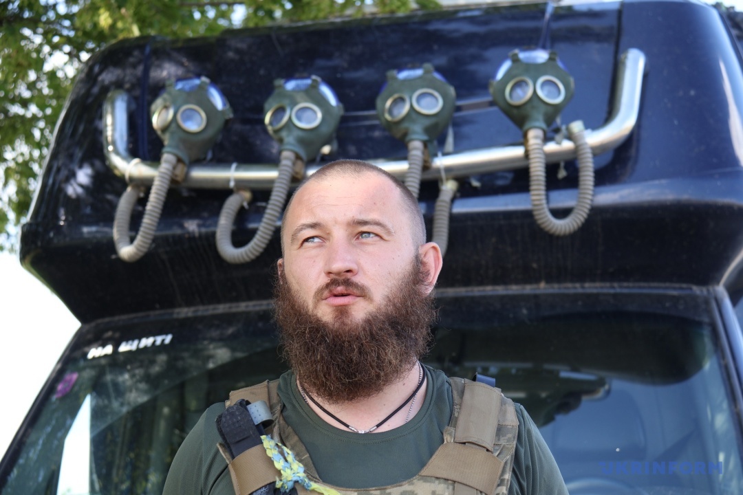 Солдат медроти 72-ої бригади з позивним «Дикий»