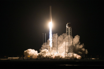 Antares rocket, developed with participation of Ukrainians, launched
