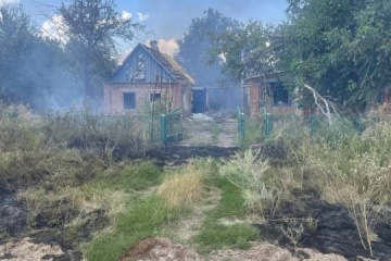 In Region Saporischschja durch Beschuss ein Mann verletzt, Häuser und Infrastruktur beschädigt
