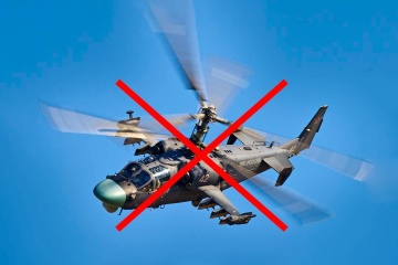 Gestern russischer Hubschrauber Alligator in Region Saporischschja abgeschossen