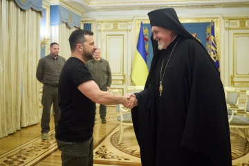 Zelensky se reúne con el representante del Patriarcado Ecuménico