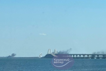 Erneut Explosionen nahe Krim-Brücke