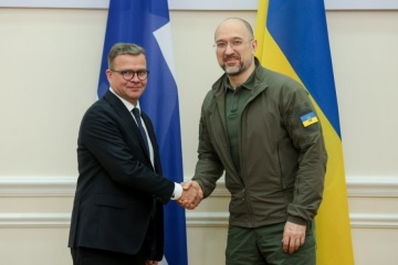 Ukraine, Finland prime ministers discuss situation in energy sector