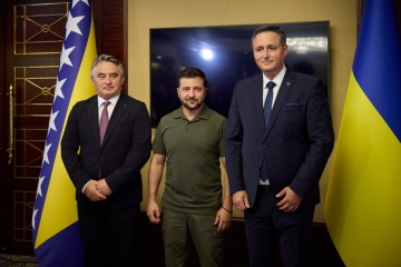 Zelensky agradece a Bosnia y Herzegovina por el apoyo financiero