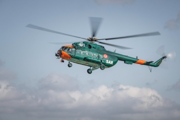 Lituania entrega otro helicóptero Mi-17 a Ucrania