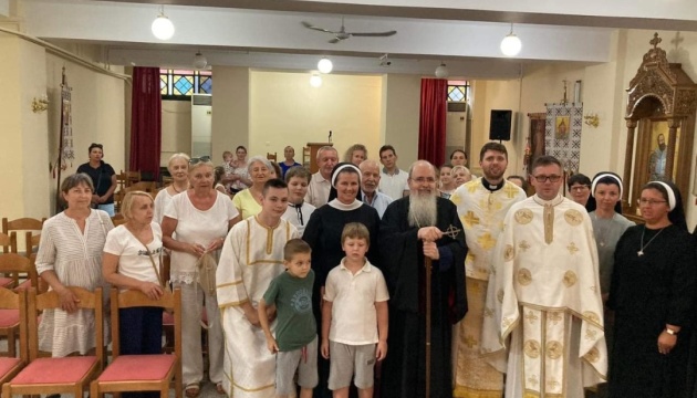 Українську громаду у Греції відвідав апостольський екзарх для католиків візантійського обряду