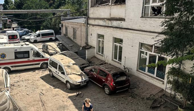 Kherson hospital following Russian shelling: Two floors damaged, operating room smashed