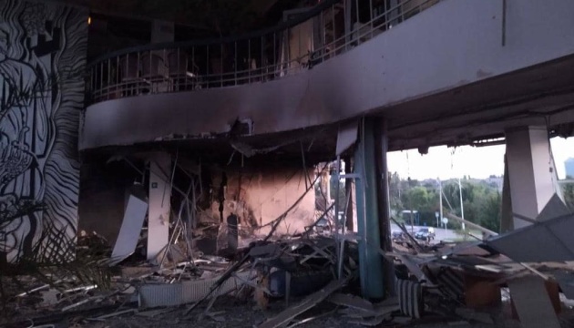 Militares muestran las consecuencias del ataque nocturno a la región de Odesa