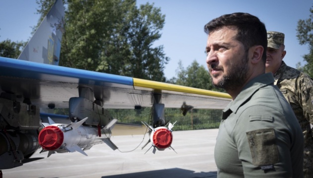 Over 5.5 thousand air targets downed by Ukrainian defenders since war started – Zelensky