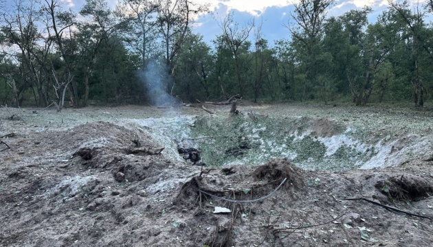 Zelensky shows consequences of Russian strike in Zaporizhzhia
