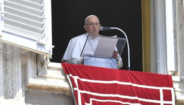 Папа Франциск закликав молитися за український народ та мігрантів