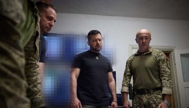Zelensky visits brigades conducting offensive operations in Melitopol direction