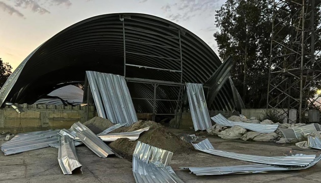 Grain storage damaged in Russia’s missile attack on Odesa region