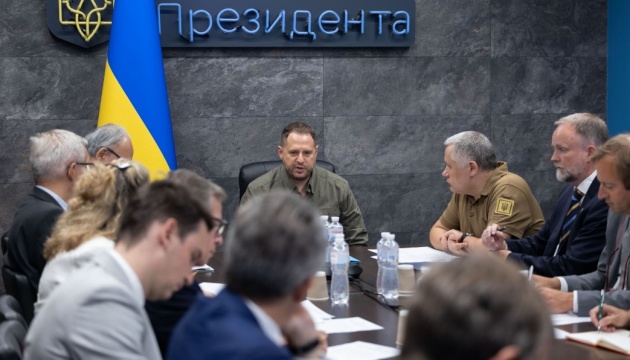 ウクライナ大統領府で「平和の公式」安全保障項目実現に向けた作業部会第１回会合開催