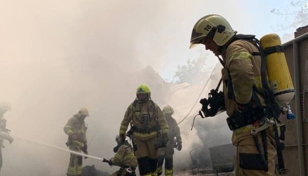Пожежа під Києвом сталася у складському приміщенні - ДСНС