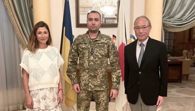 Буданов, Джапарова і посол Японії обговорили посилення співпраці