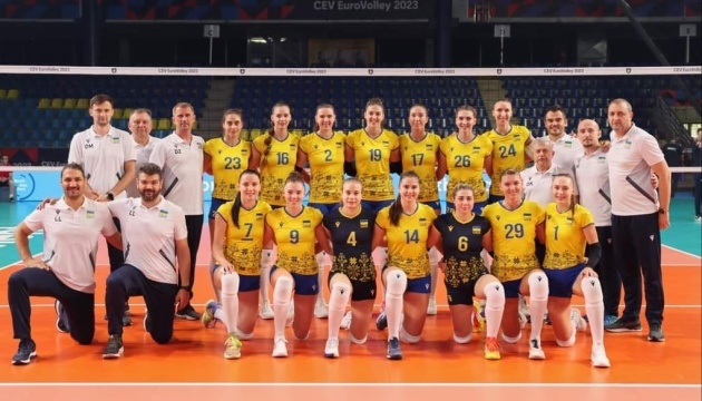 Українські волейболістки здобули другу поспіль перемогу на Євро-2023