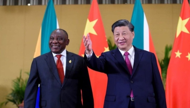 Китай і Південна Африка продовжать сприяти політичному врегулюванню війни в Україні