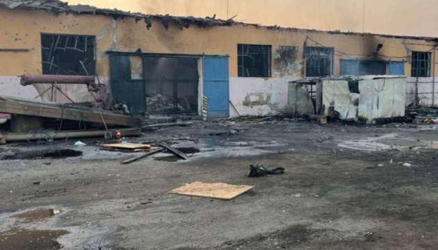 На Одещині дрони влучили у виробничі комплекси, пошкоджені зерносховища