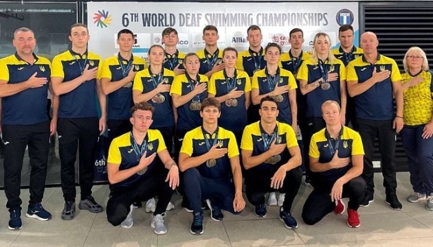 Українські дефлімпійці виграли 29 медалей чемпіонату світу з плавання