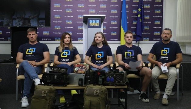 Фонд «Razom for Ukraine» передав українським захисникам допомоги на $45 мільйонів