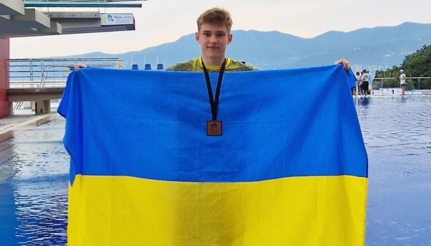 Українські стрибуни у воду виграли шосту медаль юніорського Євро у Хорватії