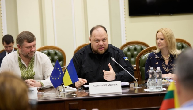 Стефанчук провів зустріч з членами парламентської мережі U4U