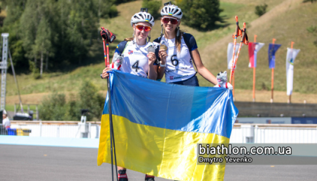 Українки мають подвійний подіум у суперспринті ЧС з літнього біатлону