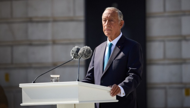 Presidente de Portugal: El destino del mundo se decide en Ucrania