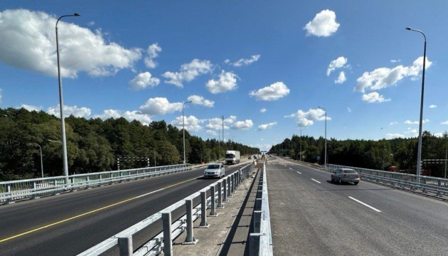 На Житомирщині відкрили для проїзду відбудований міст на трасі Київ-Чоп